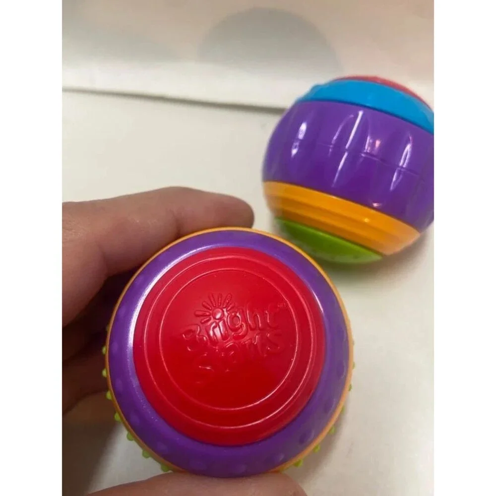 Bright Starts sensory balls lot of 2